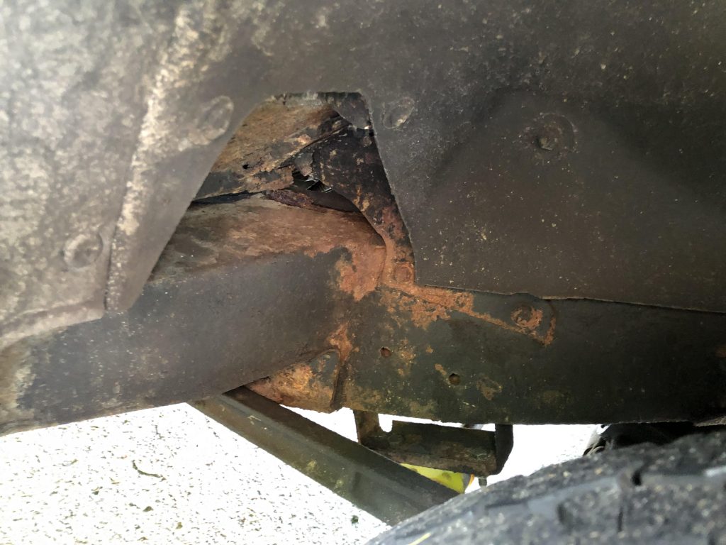 Prevent rust eating your footwell